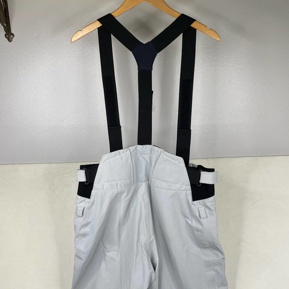 Women's Eider Grey & Black Gortec Snow Bibs, Skiing/Snowboarding-XL - Picture 14 of 14